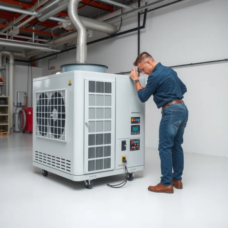 บริการซ่อม Air Cooled Chiller